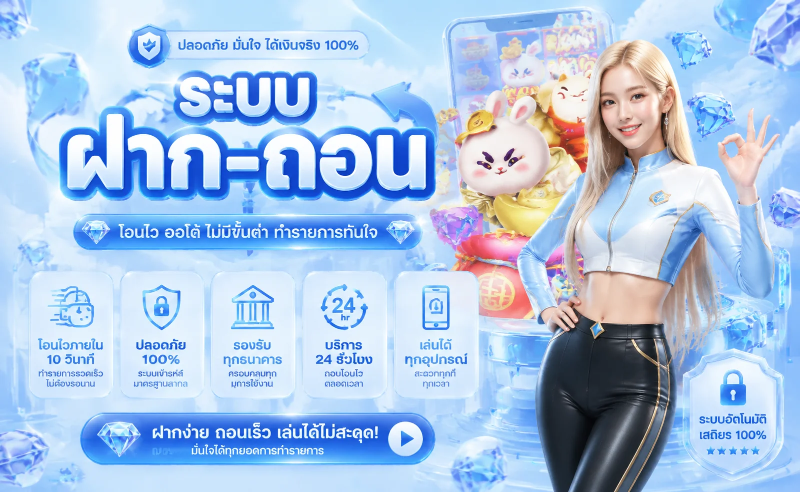 ทดลองเล่นสล็อตฟรี FOX689 ไม่ต้องสมัคร ไม่ต้องฝากเงิน